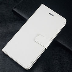 Handytasche Stand Schutzhülle Leder L01 für OnePlus 5T A5010 Weiß