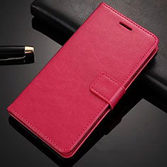 Handytasche Stand Schutzhülle Leder L02 für Nokia 6.1 Plus Pink