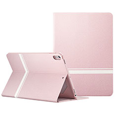Handytasche Stand Schutzhülle Leder L06 für Apple iPad Pro 10.5 Rosa