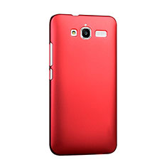 Hülle Kunststoff Schutzhülle Matt für Huawei Ascend GX1 Rot