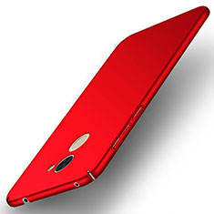 Hülle Kunststoff Schutzhülle Matt für Huawei Enjoy 7 Plus Rot