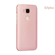 Hülle Kunststoff Schutzhülle Matt für Huawei G7 Plus Rosa