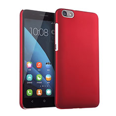 Hülle Kunststoff Schutzhülle Matt für Huawei Honor 4X Rot