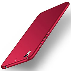 Hülle Kunststoff Schutzhülle Matt für Huawei Honor 5A Rot