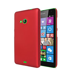 Hülle Kunststoff Schutzhülle Matt für Microsoft Lumia 535 Rot