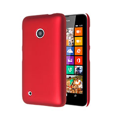 Hülle Kunststoff Schutzhülle Matt für Nokia Lumia 530 Rot