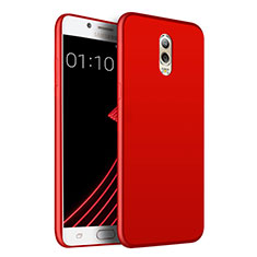 Hülle Kunststoff Schutzhülle Matt für Samsung Galaxy C7 (2017) Rot