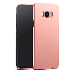 Hülle Kunststoff Schutzhülle Matt für Samsung Galaxy S8 Rosegold