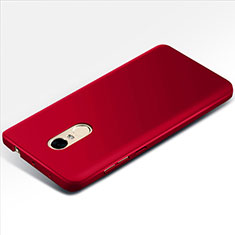 Hülle Kunststoff Schutzhülle Matt M01 für Xiaomi Redmi Note 4X High Edition Rot