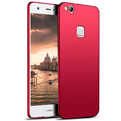 Hülle Kunststoff Schutzhülle Matt M04 für Huawei P9 Lite (2017) Rot
