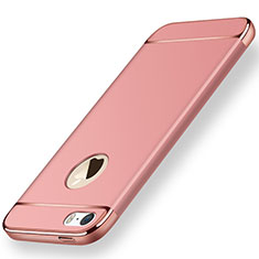 Hülle Luxus Metall Rahmen und Kunststoff für Apple iPhone 5S Rosegold