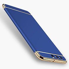 Hülle Luxus Metall Rahmen und Kunststoff für Huawei Honor 9 Premium Blau