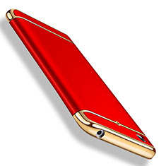 Hülle Luxus Metall Rahmen und Kunststoff für Xiaomi Mi 5S Rot