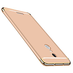 Hülle Luxus Metall Rahmen und Kunststoff für Xiaomi Redmi Note 3 Gold
