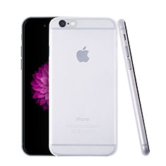 Hülle Ultra Dünn Schutzhülle Durchsichtig Transparent Matt für Apple iPhone 6 Weiß