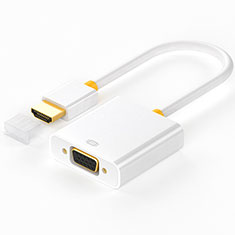 Kabel HDMI-Stecker auf VGA H02 Weiß