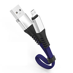 Kabel Micro USB Android Universal 30cm S03 Blau