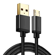 Kabel Micro USB Android Universal A12 Schwarz