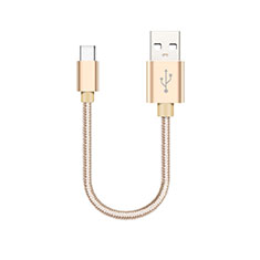 Kabel Type-C Android Universal 30cm S05 für Apple iPhone 15 Gold