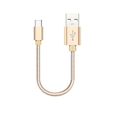 Kabel Type-C Android Universal 30cm S05 für LG Q52 Gold