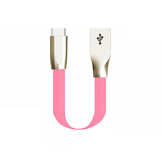 Kabel Type-C Android Universal 30cm S06 für Nokia X6 Rosa