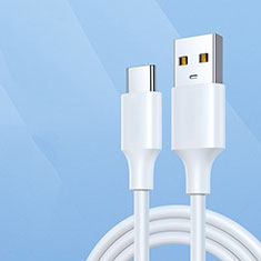 Kabel Type-C Android Universal 3A H03 für Huawei Matebook E 12 Weiß