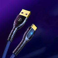 Kabel Type-C Android Universal 5A H02 für Oppo Find N2 Flip 5G Schwarz
