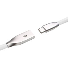 Kabel Type-C Android Universal T03 für Wiko View Silber