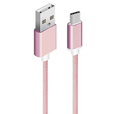 Kabel Type-C Android Universal T04 für Huawei MediaPad M5 Pro 10.8 Rosa