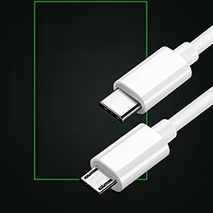 Kabel USB 2.0 Android Universal 2A H02 für Apple iPad Pro 11 (2021) Weiß