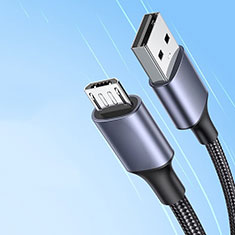 Kabel USB 2.0 Android Universal 2A H03 für Asus Zenfone 3 Deluxe ZS570KL ZS550ML Blau