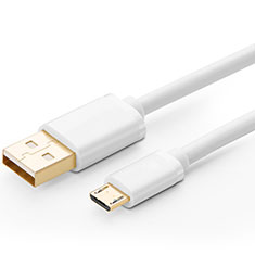 Kabel USB 2.0 Android Universal A01 für LG G7 Weiß