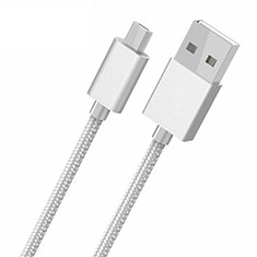 Kabel USB 2.0 Android Universal A05 für Huawei Y9a Weiß