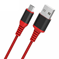 Kabel USB 2.0 Android Universal A06 für Vivo Y70 2020 Rot