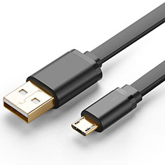 Kabel USB 2.0 Android Universal A09 für LG Velvet 4G Schwarz