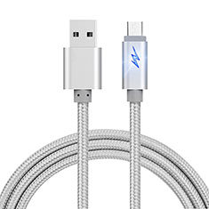 Kabel USB 2.0 Android Universal A10 Silber