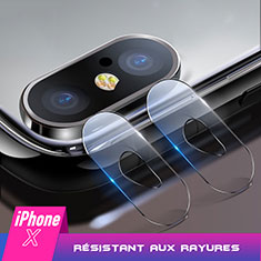 Kameraschutz Gehärtetes Glas Glasfolie F02 für Apple iPhone Xs Max Klar