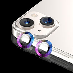 Kameraschutz Gehärtetes Glas Glasfolie Skins zum Aufkleben C08 Panzerglas für Apple iPhone 13 Mini Violett