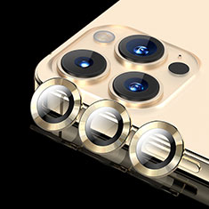 Kameraschutz Gehärtetes Glas Glasfolie Skins zum Aufkleben C08 Panzerglas für Apple iPhone 13 Pro Max Gold