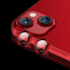 Kameraschutz Gehärtetes Glas Glasfolie Skins zum Aufkleben C08 Panzerglas für Apple iPhone 13 Rot