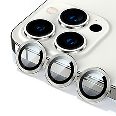 Kameraschutz Gehärtetes Glas Glasfolie Skins zum Aufkleben C10 Panzerglas für Apple iPhone 13 Pro Silber