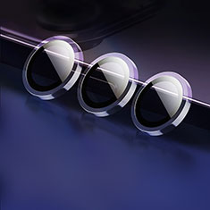 Kameraschutz Gehärtetes Glas Glasfolie Skins zum Aufkleben M04 Panzerglas für Apple iPhone 14 Pro Max Schwarz