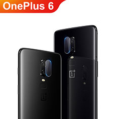 Kameraschutz Gehärtetes Glas Glasfolie Skins zum Aufkleben Panzerglas R01 für OnePlus 6 Klar