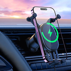 KFZ Halter Halterungung Lüftungs Auto Handy Halter Halterung Magsafe Magnet Universal BS2 für Apple iPhone 13 Schwarz