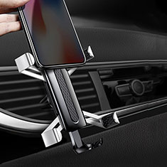 KFZ Halter Halterungung Lüftungs Auto Handy Halter Halterung Universal A01 für Sony Xperia XZ2 Premium Schwarz