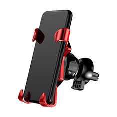 KFZ Halter Halterungung Lüftungs Auto Handy Halter Halterung Universal A03 für HTC 10 One M10 Rot