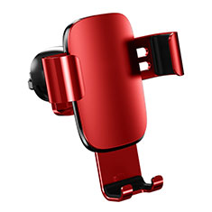 KFZ Halter Halterungung Lüftungs Auto Handy Halter Halterung Universal A04 für Motorola Moto RAZR 2022 5G Rot