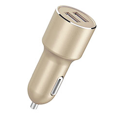 Kfz-Ladegerät Adapter 4.2A Dual USB Zweifach Stecker Fast Charge Universal für Apple iPhone 13 Pro Max Gold