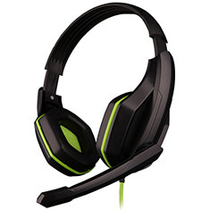 Kopfhörer Stereo Sport Headset In Ear Ohrhörer H51 für Sony Xperia XZ4 Grün