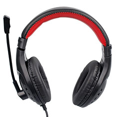 Kopfhörer Stereo Sport Headset In Ear Ohrhörer H59 für Huawei Enjoy 7 Schwarz